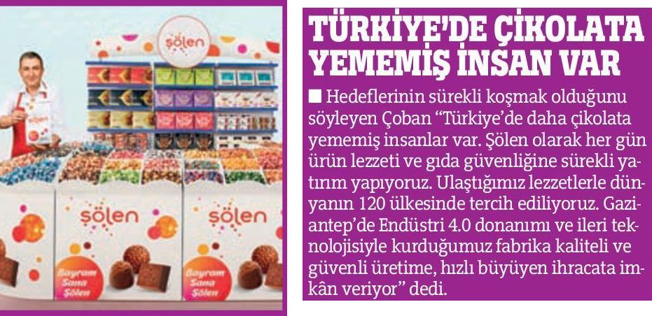 Türkiye'de çikolata yememiş insan var